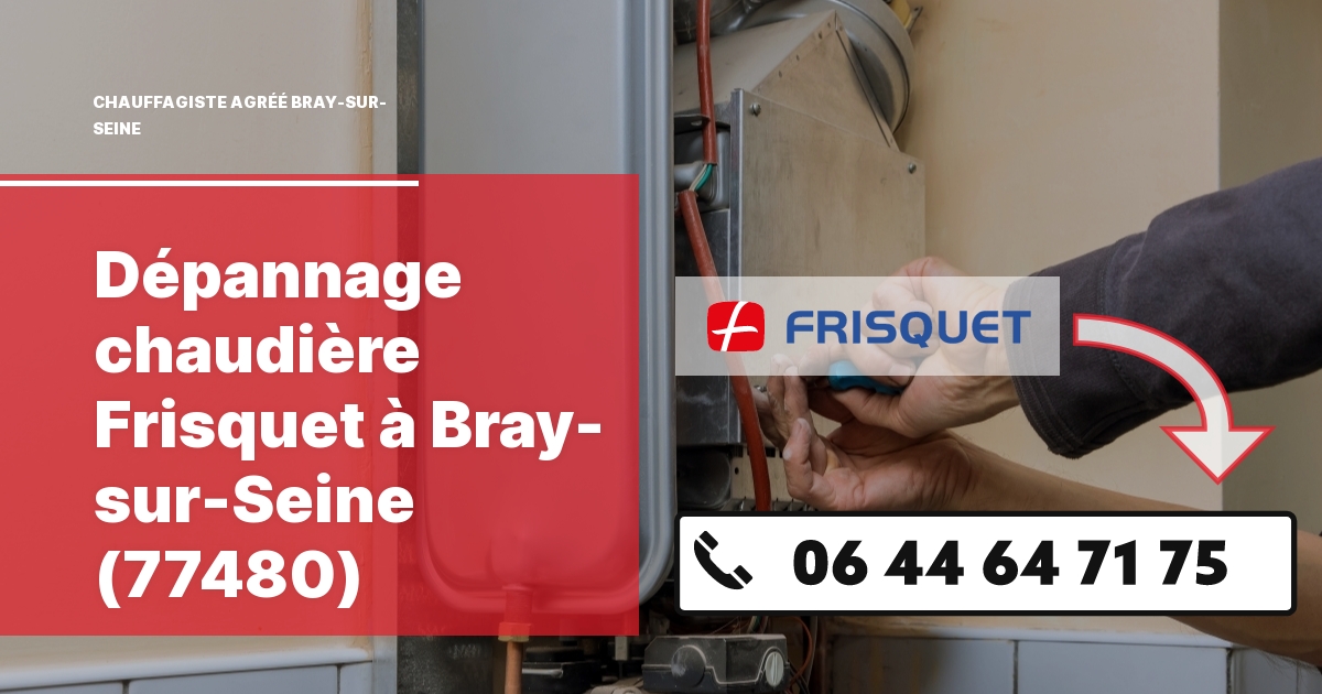 Dépannage chaudière Frisquet Bray-sur-Seine